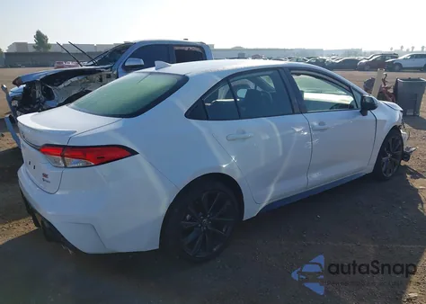 2025 Toyota Corolla Hybrid Se from USA, damaged, VIN JTDBCMFE1SJ038859